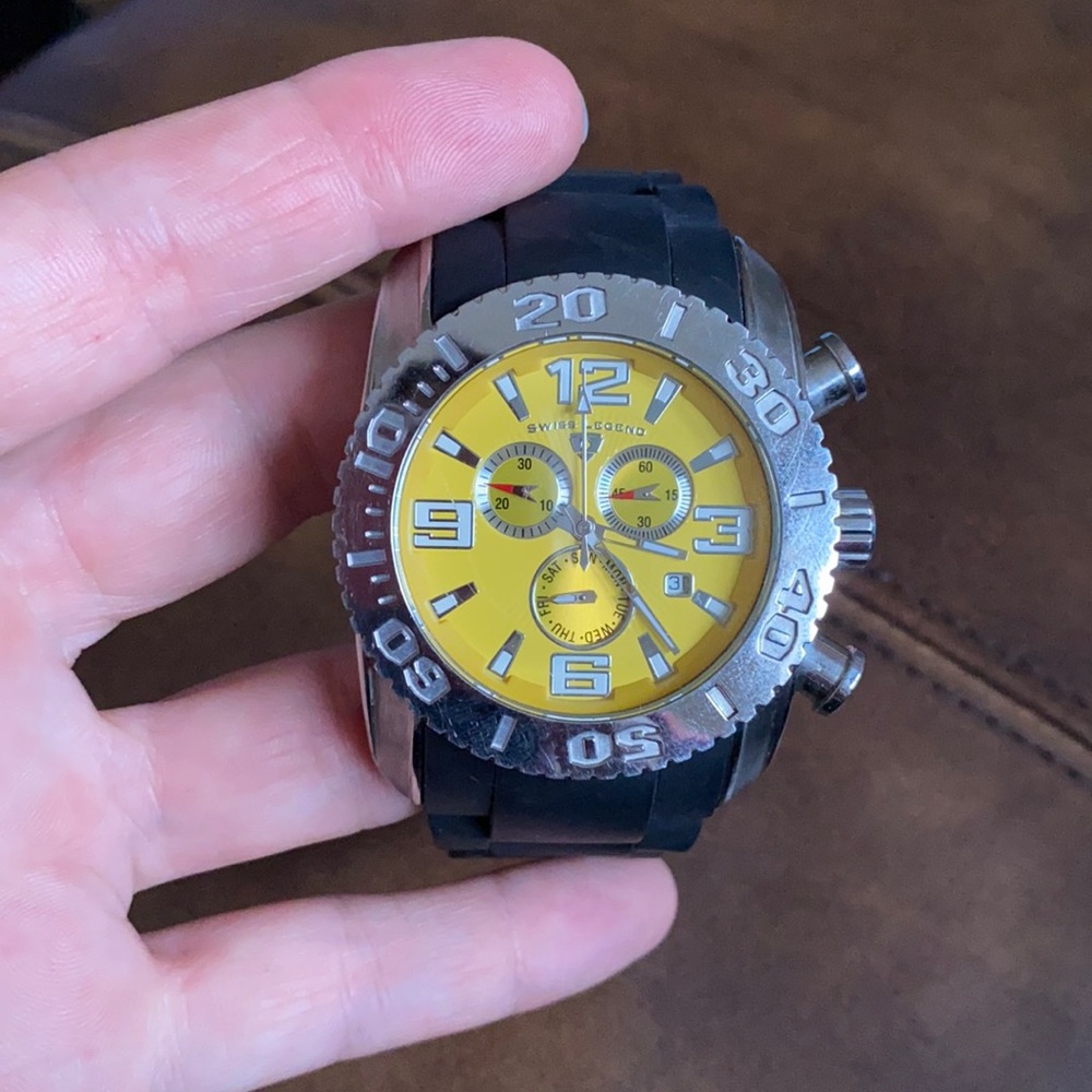 Swiss legend commander watch